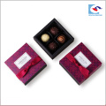 Изготовленный на заказ Коробка Размер белая карта печать Упаковка печенья шоколадный десерт 